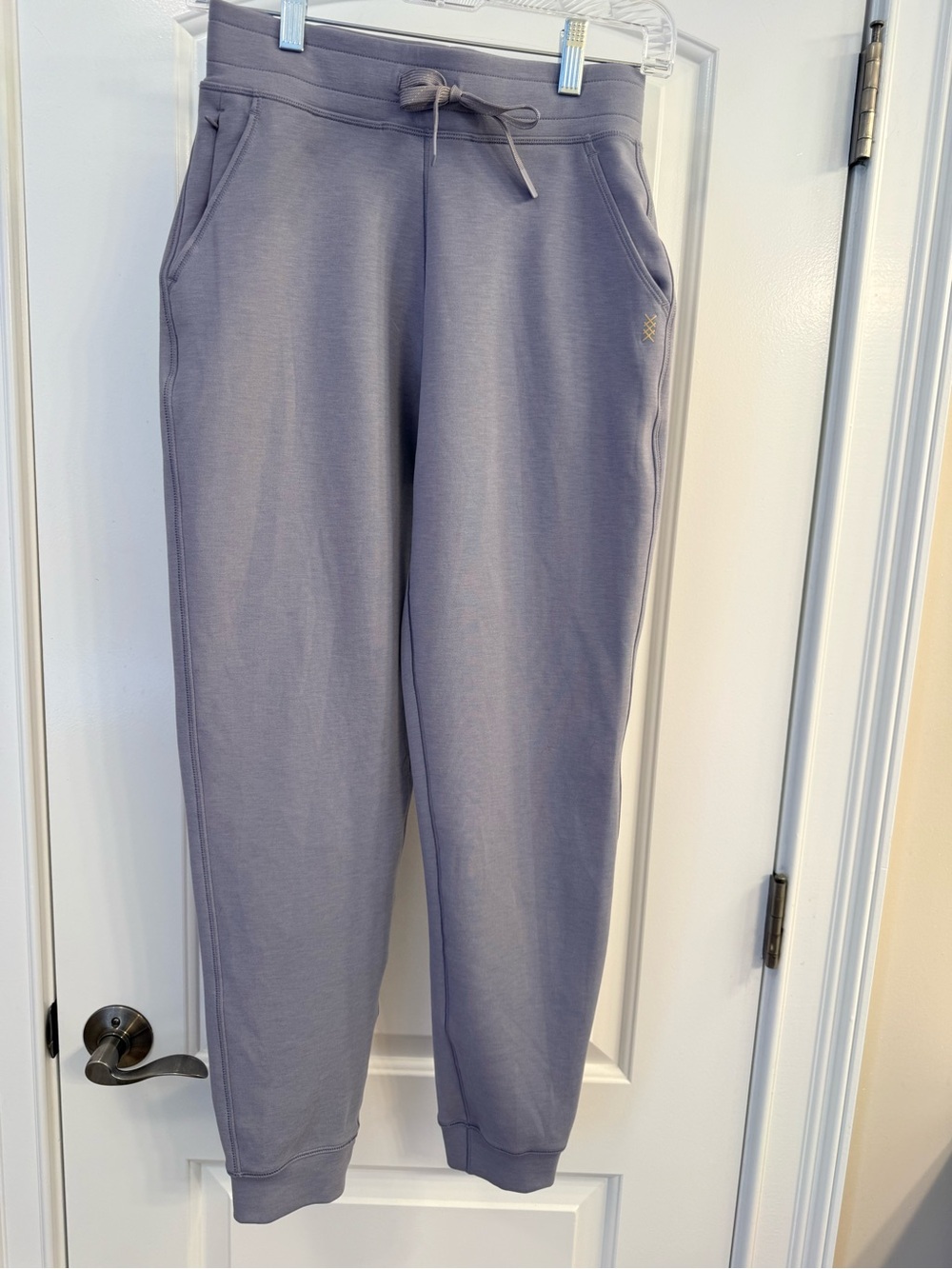 RHONE Slate Gray/Light Gray Performance Leggings - XS